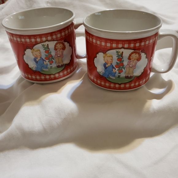 Campbell's Soup Mugs 2002 two 16OZ Cups. - Picture 2 of 8